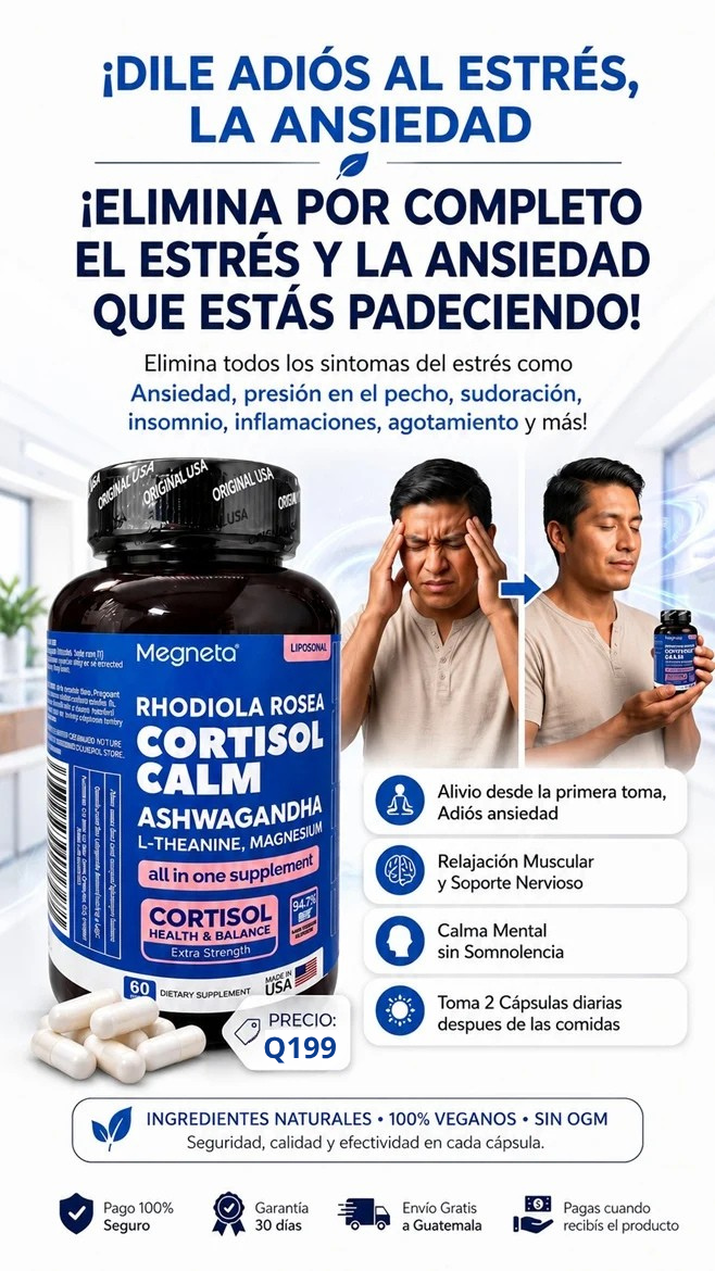 Ashwagandha - Reduce Estrés y Mejora el Sueño