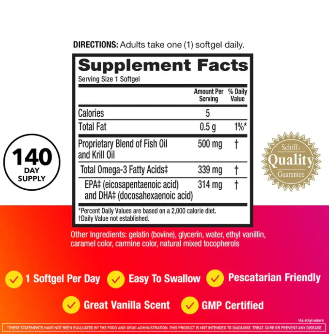 🔥 MegaRed Omega 3s  – Impulsa tu testosterona y energía natural  500 mg. 30 Caps.