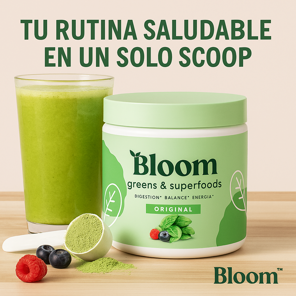 Bloom Nutrition™ – Greens & Superfoods Original 152g