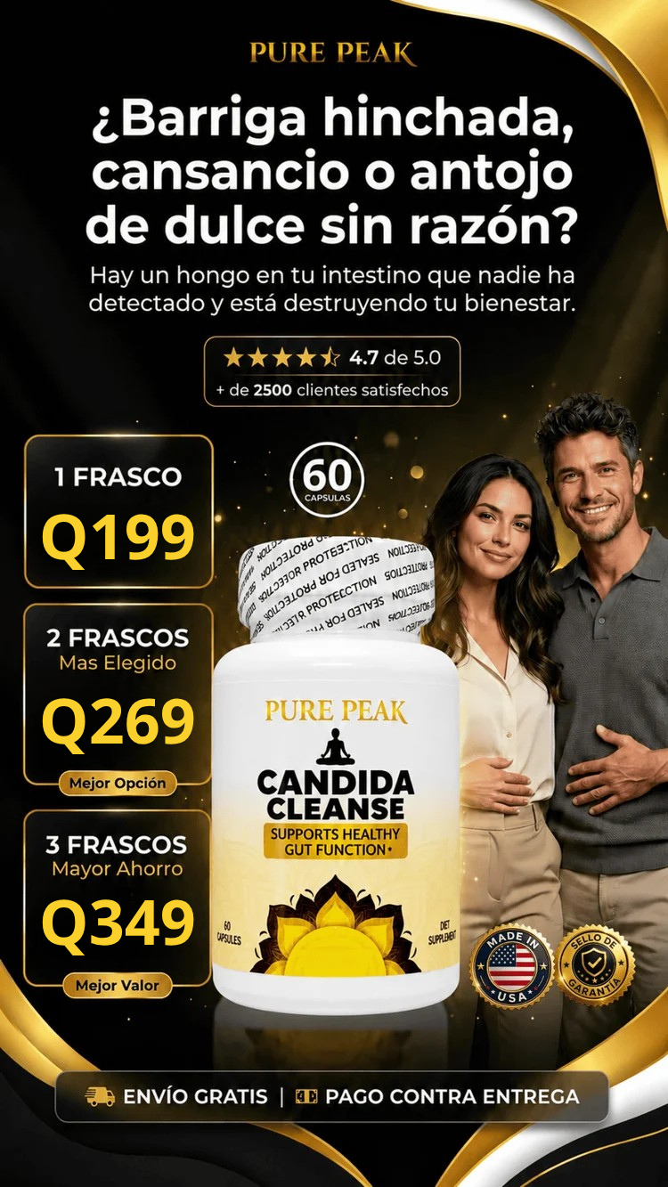 Candida Cleanse - Apoya la Función Intestinal Saludable