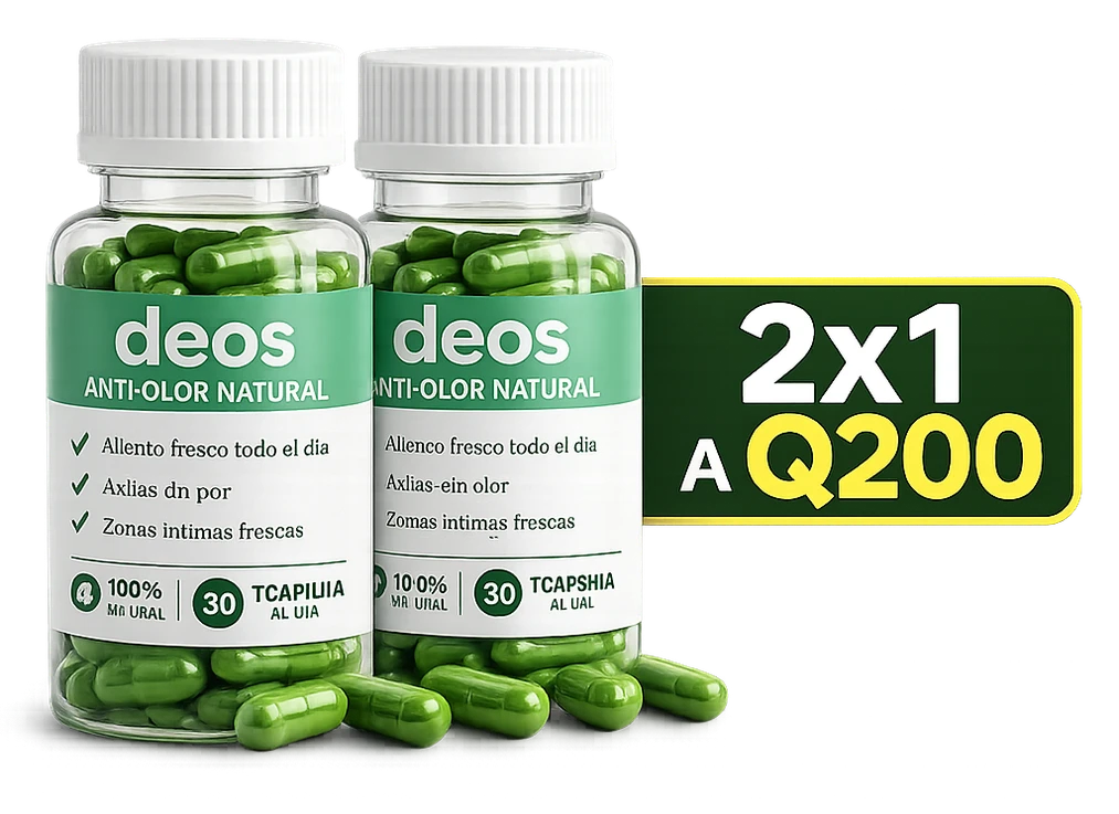 Deos Cápsulas - Frescura Natural y Aliento Fresco - Imagen 1