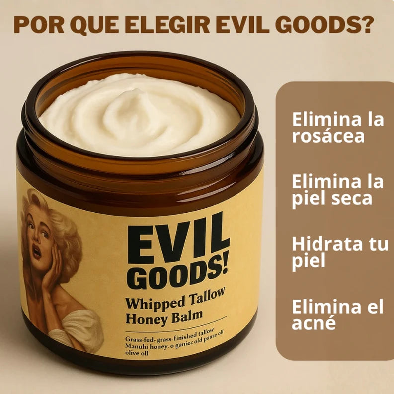Bálsamo EvilGoods Sebo de Res y Miel de Manuka - Rejuvenece tu - Imagen 1