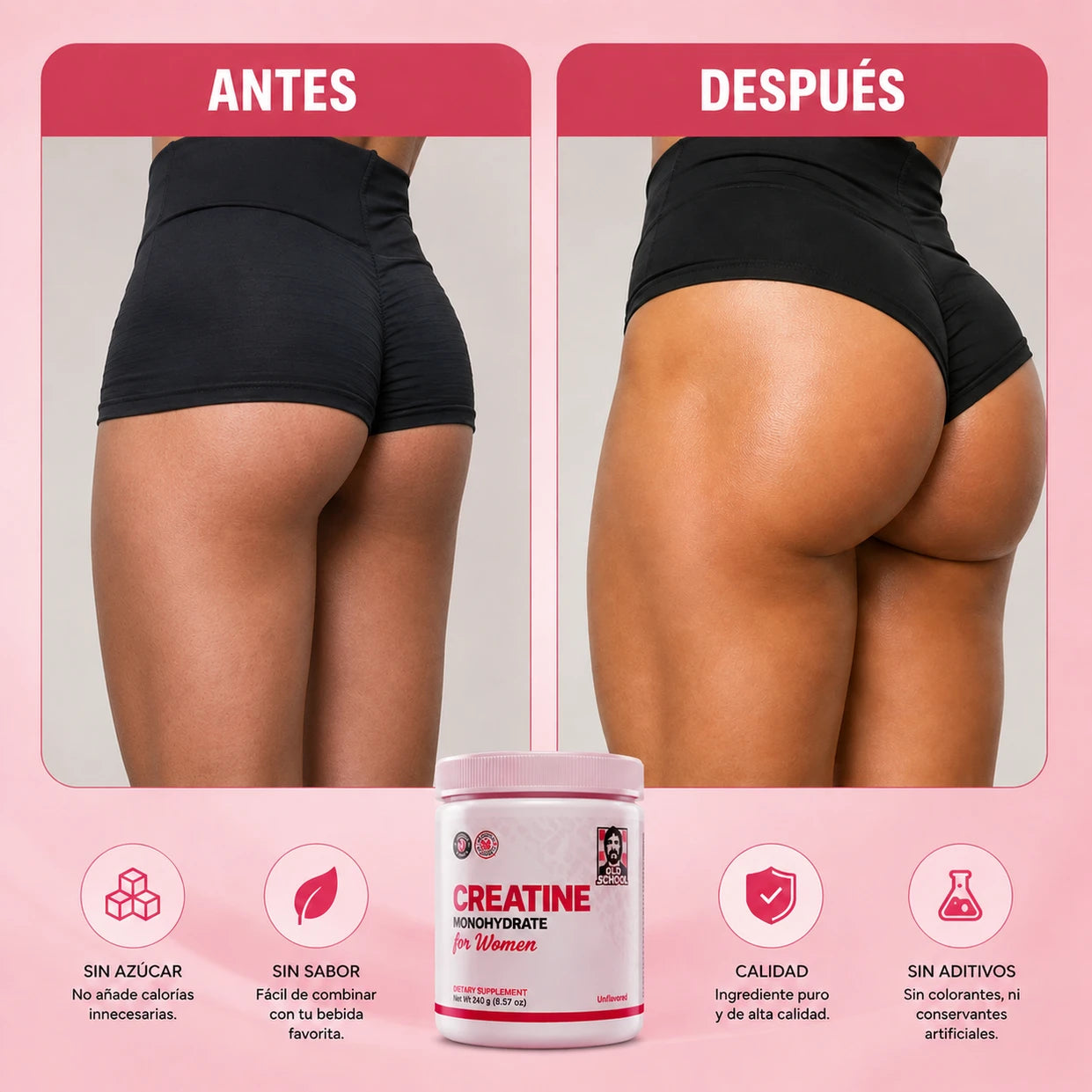 Impulso Glúteo: Creatina para Mujeres - Imagen 2