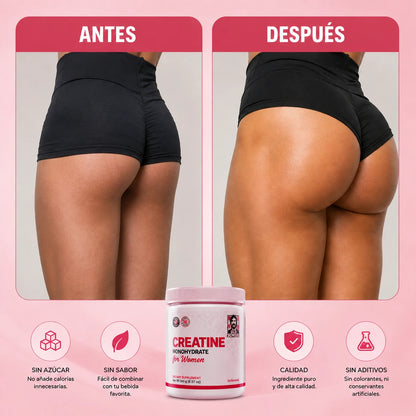 Impulso Glúteo: Creatina para Mujeres - Imagen 2